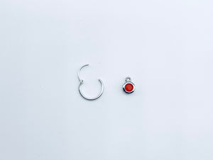 Vivid Stone / Naked Earring【Casual】